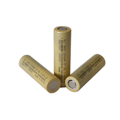 2000 mah 18650 충전식 리튬 이온 바테리 전지 500 번 높은 비율