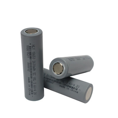 전기 자동차를 위한 INR 18650 2600 mah 재충전이 가능한 3.6 볼트 리튬 배터리