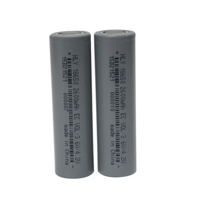 완구 자동차를 위한 작은 재충전이 가능한 2600 mah 18650 배터리 리튬 배터리