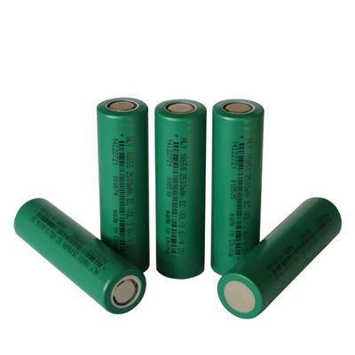 전기적 자전거를 위한 NCM 500 번 3.6V 18650 베터리 셀 2500 mah