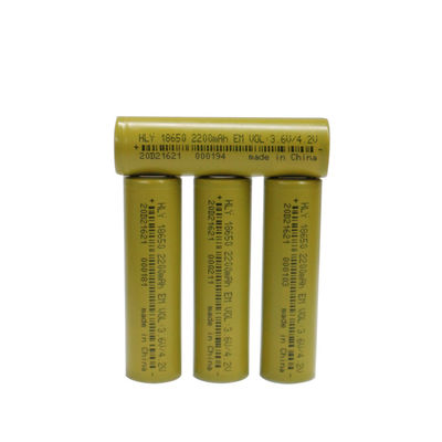 3.6 볼트 18650 2200 mah 최고 재충전이 가능한 리튬 이온 배터리 대용량