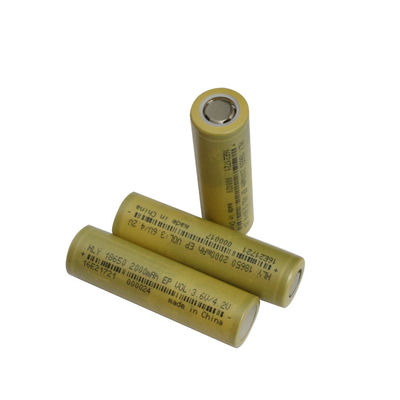 에너지 저장 Li 이온 2000 mah 18650 배터리 재충전이 가능한 KC CE BIS