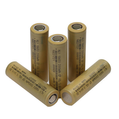 원통 리튬 이온 18650 전지 3.6 Ｖ 2000 mah 충전지 FCC