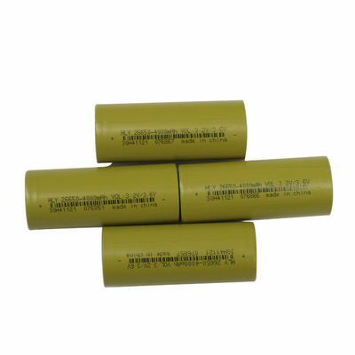 가정부문 에너지 저장을 위한 LFP 원통 Lifepo4 베터리 셀 26650 4000mAh
