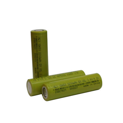 500 번 3.6 볼트 리튬 2200 mah 18650 배터리 재충전이 가능한고 에너지 밀도