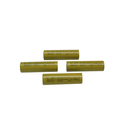 고전력 2200 mah 18650 배터리 3.6 볼트 리튬 이온 전지 500 사이클