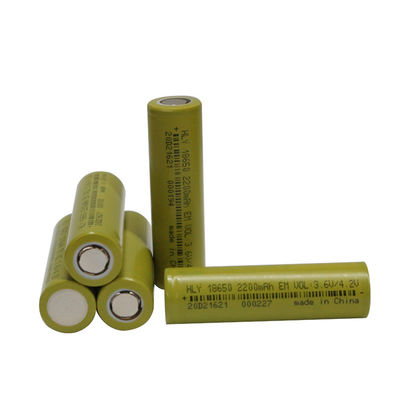 재충전이 가능한 3.6 Ｖ Li 이온 2200 mah 18650 배터리 하이 표시 신호 안전 OEM ODM