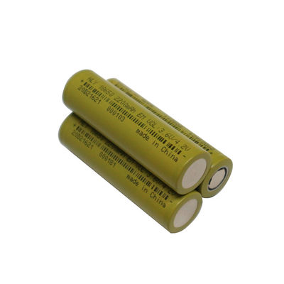 스쿠터를 위한 18650 재충전 리튬 전지 2200 mah 3.6V 리튬 이온 전지