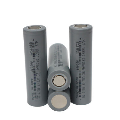 전기적 스쿠터를 위한 딥 사이클 리튬 18650 3.7 볼트 2600 mah 충전지