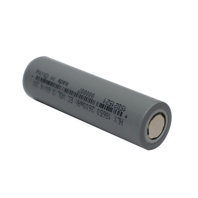 전기적 스쿠터를 위한 딥 사이클 리튬 18650 3.7 볼트 2600 mah 충전지