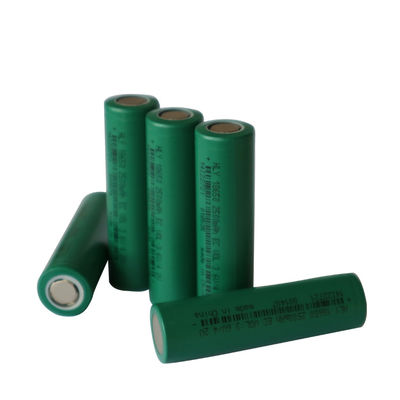 작은 18650 3.6 사이즈 볼트 18650 배터리 2500 mah 리튬 이온 전지 FCC