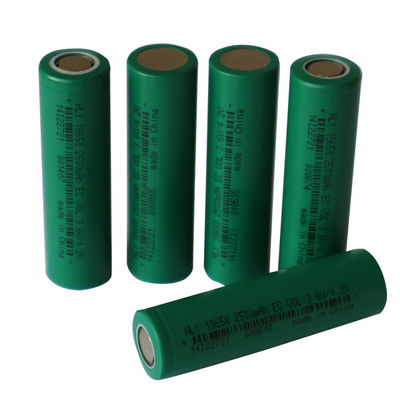 전기 자동차를 위해 재충전이 가능한 HLY Li 이온 3.6 Ｖ 2500 mah 18650 건전지 팩