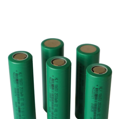 HLY 전기 자동차 베터리 셀 3.6V 2500 mah 대용량 리튬 이온 배터리 UN38.3