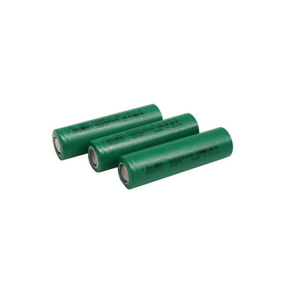 전기 자동차를 위한 3.6v 2500 mah 재충전이 가능한 리튬 이온 배터리 전지 18650