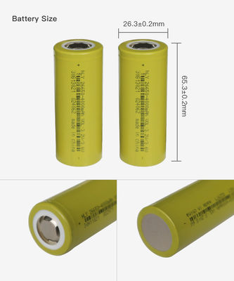 HLY 3C 4000mAh NCM 리튬 배터리 26650 재충전이 가능한 3.6 볼트 리튬 배터리
