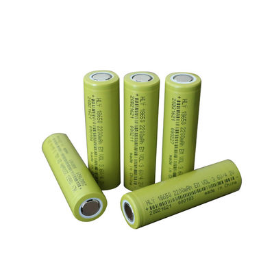 리튬 이온 3.6V 2200 mah 18650 배터리 재충전이 가능한 원통형 셀