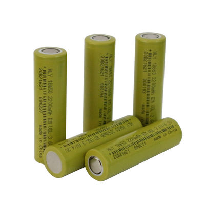 3.6V 원통 높은 안전 리튬이온 재충전형 배터리 세포 2200 mah 18650