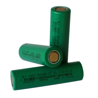 BIS는 전자적 자전거를 위해 18650 리튬 이온 전지 2500MAh EC을 승인했습니다