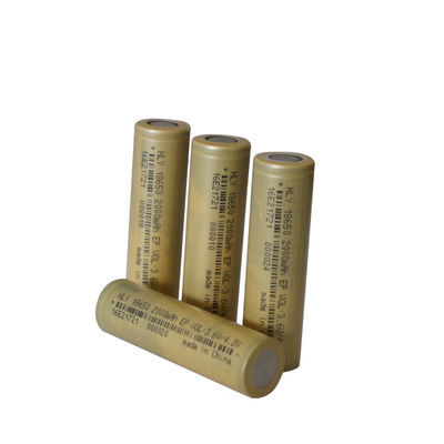 단말기 파워 원통 밝은 섬광 리튬 이온 전지 셀 18650 2000mAh