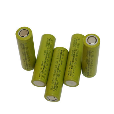 재충전이 가능한 18650 3.6v 2200 mah 리튬 전지 전원 리튬 배터리 MSDS