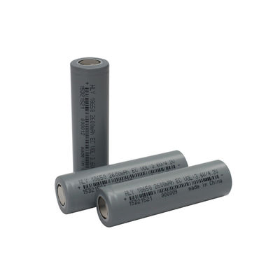 태양 전지판을 위한 높은 사이클 3.6v 2600 mah 18650 리튬 이온 배터리