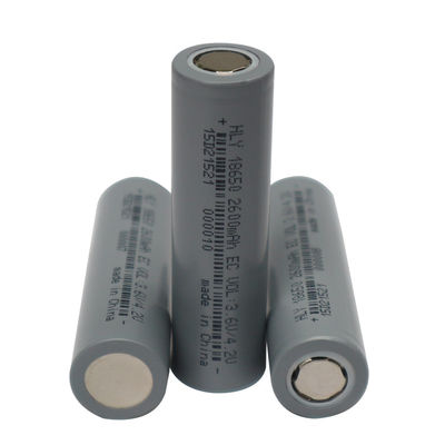 등급 3.6V 리튬 재충전이 가능한 원통형 전지는 2600 mah 18650 배터리를 독방살이 합니다
