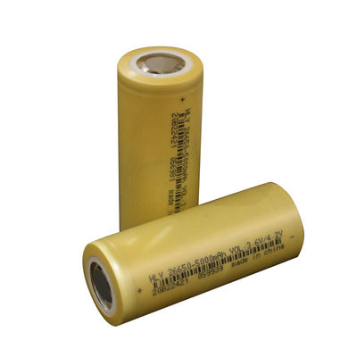 전기적 오토바이를 위해 가벼운 26650 5000mAh 3.6V 작은 원통형 전지 세포