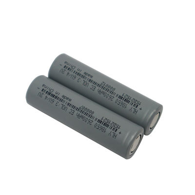 CE 3.6V고 드레인 18650 충전지 리튬 이온 전지 2600 mah