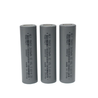 에너지 저장을 위한 고전력 3.6V 리튬 이온 전지 셀 2600 mah 18650