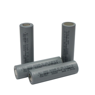 Li 이온 재충전이 가능한 18650 배터리 2600 mah 3.6V 500 번고 에너지 밀도