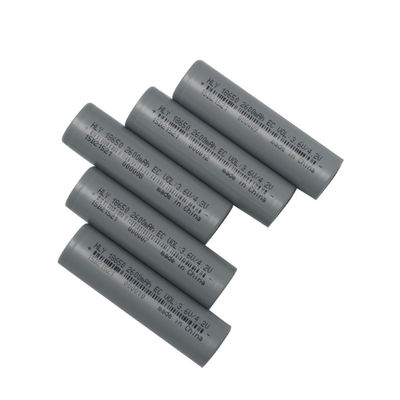 전기적 스쿠터 리튬 이온 원통형 셀, 3.6v 18650 2600 mah 배터리