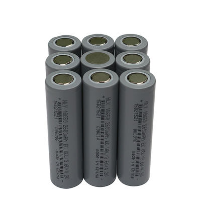 전기적 스쿠터 리튬 이온 원통형 셀, 3.6v 18650 2600 mah 배터리