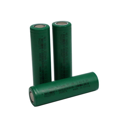 2500mAh 3.6V 주문 제작된 재충전이 가능한 태양 전지 18650 전원 셀
