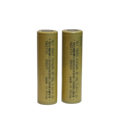 3.6 전기적 스쿠터를 위한 볼트 2000mAh 재충전이 가능한 18650 리튬 이온 전지
