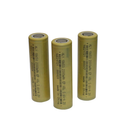 3.6 전기적 스쿠터를 위한 볼트 2000mAh 재충전이 가능한 18650 리튬 이온 전지