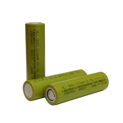 FCC 18650 재충전이 가능한 2200mAh 리튬 이온 전지 높은 방전 속도